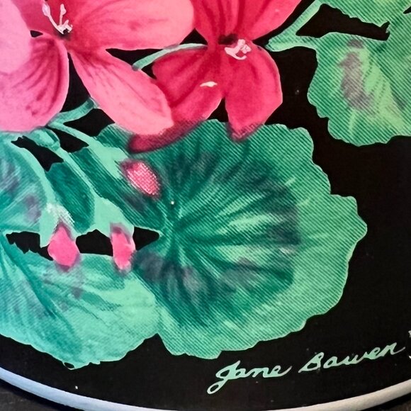 Pair of Vintage FIB Flowers Inc. Balloons Floral Mugs w/ Artwork by Jane Bowen - Picture 14 of 14